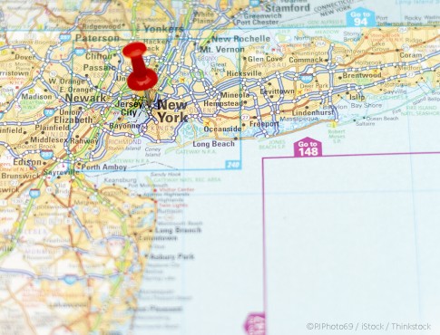 New York City on Map
