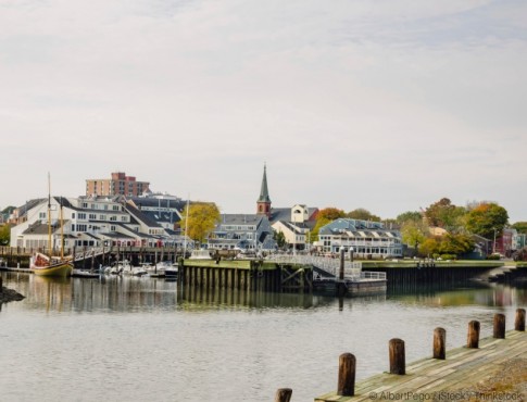 Salem Harbour in Autumn