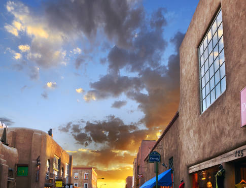 The Best of Santa Fe - The City At Sunset