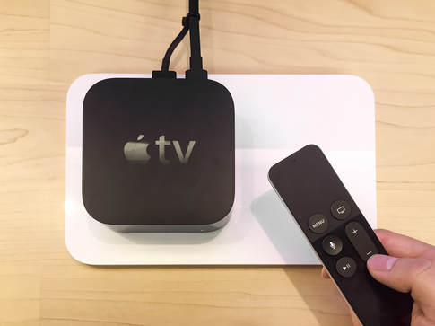 Apple tv box and controller