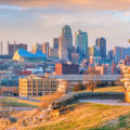 Kansas City, Missouri skyline of 