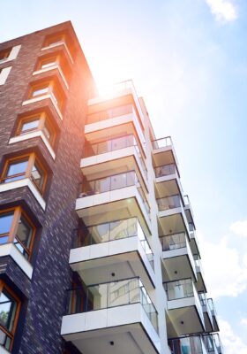 finding an apartment best type of apartment image showing a highrise building looking up from the street a modern apartment building near you